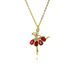 New Style Simple Diamond Dancing Girl Necklace Sweater Chain Ballet Girl Pendant Clavicle Chain Jewelry_ipsvogv.com