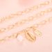Bohemian Natural Irregular Pearl Gold Plated Shell Bracelet Set Of 3_ipsvogv.com