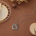 Fashionable And Versatile Double Heart Entangled Hollow Diamond Necklace Accessories, Hot Selling Personalized Necklaces_ipsvogv.com
