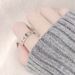 High Fashion Titanium Steel Lovers Women Roman Numerals Set With Zircon Ring For Men Korean Popular Jewelry_ipsvogv.com