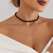 Personalized Hand-woven Beaded Black Crystal Necklace Female Ins Korean Personalized Neck Chain_ipsvogv.com