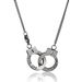 Men's Jewelry Retro PUT DOWN Engraved Faith Letters Handcuffs Necklace Couple Sweater Chain_ipsvogv.com