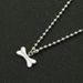 Is style creative full diamod boe splicig clavicle ecklace tredy me ad wome's simple bead double layer set_ipsvogv.com