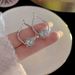 Women's Jewelry Cold Style Super Flash Zircon Metal Ball Earrings Light Luxury High End Temperament Ear Buckles Simple Niche Ear Accessories_ipsvogv.com