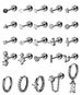 Women’s Jewelry Set Fashion Real Gold Brass Electroplating Fashionable Temperament Green Zircon Earrings Tassel Earrings Set_ipsvogv.com