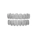 Exclusive customization Moissanite Teeth Grillz iced out Hop Sier decorative braces Real Dia Bg Tooth Grills For Men_ipsvogv.com