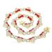 Women's Jewelry Punk Hip Hop Heart-Shaped Cuban Chain Necklace With Red Enamel And Zirconia Accents, Gold Tone_ipsvogv.com