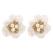 N11582 French Romantic Three Dimensional Camellia Pearl Necklace Fresh and Sweet Temperament Light Luxury Neckchain for_ipsvogv.com