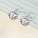 1 Pair Of Laser Ball Earrings Made Of Acrylic Material For Exquisite Banquets, Parties And Festivals_ipsvogv.com
