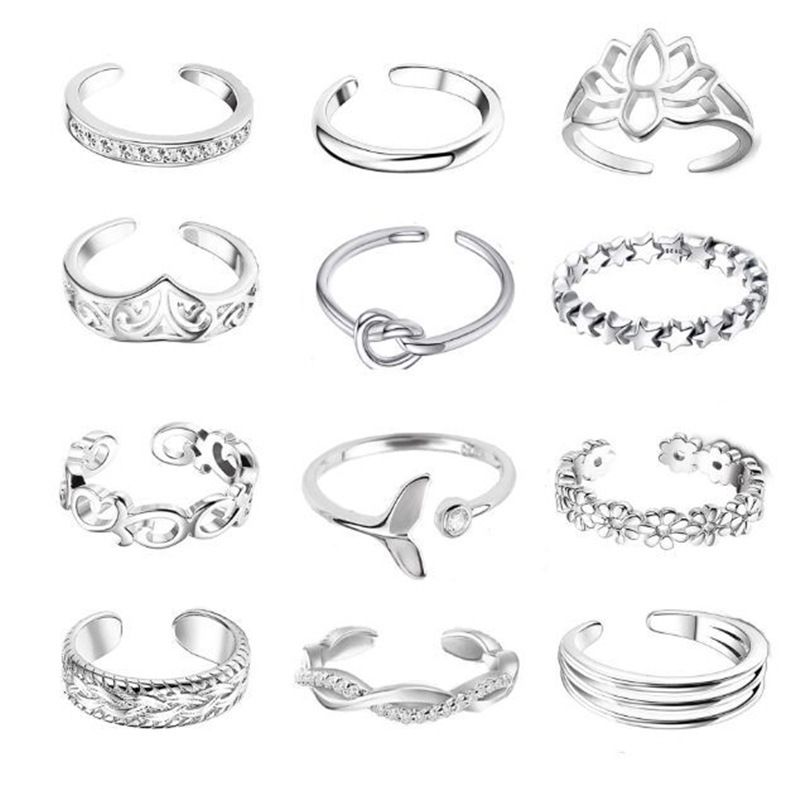 hot selling foot ring fashion micro diamond Lotus knotted Women's Open foot ring joint foot ring_ipsvogv.com