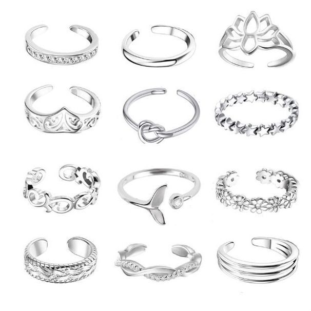 hot selling foot ring fashion micro diamond Lotus knotted Women's Open foot ring joint foot ring_ipsvogv.com