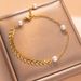 New Titanium Steel With Niche Design, Cool And Trendy Internet Celebrity, Student Pearl Wheat Ear Brace, Female_ipsvogv.com