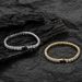 Men And Women's Jewelry Smooth Spring Buckle Tennis Hand Style 3mm 4mm 5mm Copper Inlaid Zircon Single Row Bracelet Hip Hop Simple Bracelet_ipsvogv.com