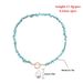Large Special-shaped Pearl OT Buckle Necklace For Women, Simple Temperament And Fashionable Green Turquoise Necklace._ipsvogv.com
