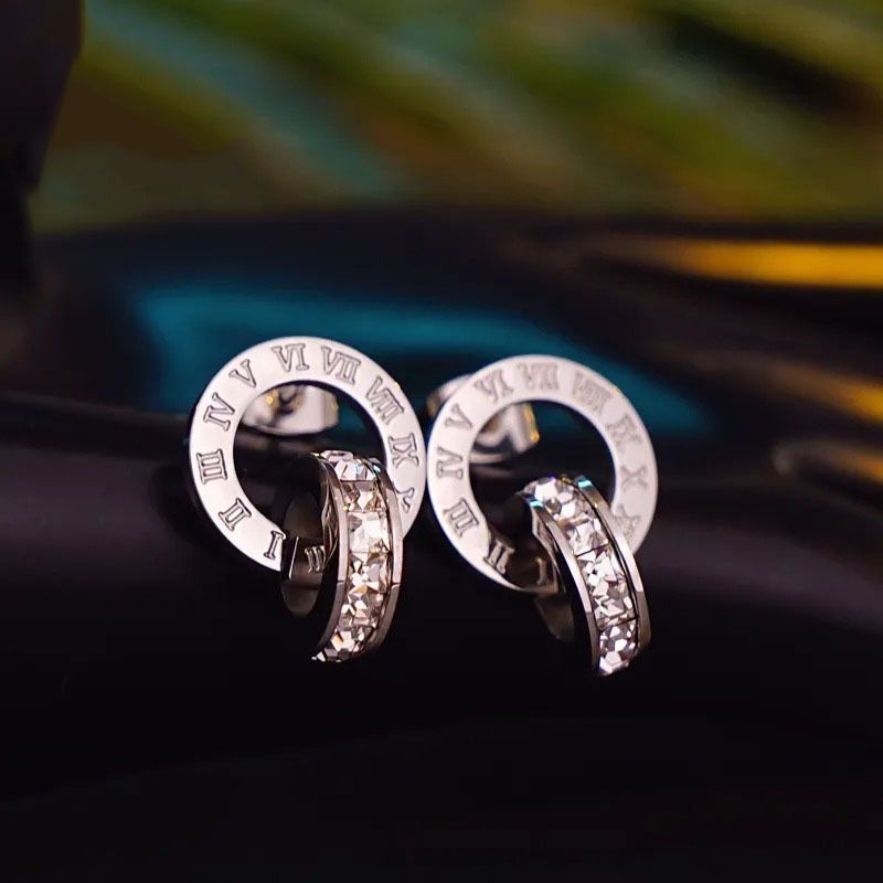Women's Accessories Dia Set Simple Temperament Design Sense Trend Earrings_ipsvogv.com