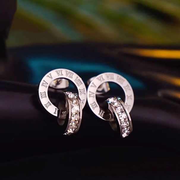 Women's Accessories Dia Set Simple Temperament Design Sense Trend Earrings_ipsvogv.com