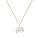 【 Titanium Steel 】 Stranded Ginkgo Leaves Of Diamonds, Light Luxury Temperament, Gorgeous Full Diamond Necklace, Women's_ipsvogv.com