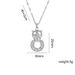 Fashionable Geometric Diamond Inlaid Leopard Pendant For Hip-hop Women's Jewelry, Personalized Light Luxury, Fashionable_ipsvogv.com