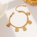 Trendy Four Leaf Clover Decoration Double-layer Fashionable Titanium Steel For Women's Cool And Versatile High-end_ipsvogv.com
