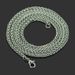 Hot selling men's fashionable gold necklace, thick flower basket chain, neutral, simple and versatile fox tail chain_ipsvogv.com