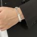White Bamboo Knot Bracelet For Men, Ins Niche Design, High-end Feel, National Trend, Hip-hop Style, Handsome New Chinese_ipsvogv.com