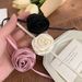 Rose Flower Choker Ribbon Pendant Hair Tie French Style Summer Collarbone Chain Necklace_ipsvogv.com