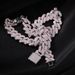 Men's zircon inlaid fashionable and personalized gold-plated necklace jewelry_ipsvogv.com