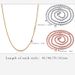 1 Piece Stainless Steel For Men Women Braided Rope Chain Choker Necklace Gold Color Neck Metal Fashion Jewelry_ipsvogv.com