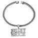 Hiphop full diamond double row letter pendant necklace with personality and creativity, trendy men, cool Cuban chain_ipsvogv.com