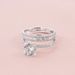 Sanjie Women's Engagement Ring Alloy Inlaid AAA Zircon Jewelry New Handpiece_ipsvogv.com