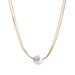 2023 New Double Layer Pearl Small And Popular, High Grade Titanium Steel Women's Versatile Style Necklace, Handsome_ipsvogv.com