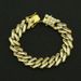 Accessories new product domineering hip-hop men's inlaid colored diamond bracelet_ipsvogv.com