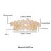 Christmas hip-hop 14K real gold electroplated copper zirconium exaggerated rap props braces accessories_ipsvogv.com