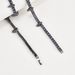 Hip Hop Rap Panther Style Niche Design Gun Black Purple Diamond Tennis Necklace Fashion Accessories_ipsvogv.com