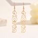 2025 New Digital with Geometric Design, High Quality Earrings, Small and Unique Gold Versatile Earrings for Women_ipsvogv.com