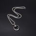 Hip hop trendsetter versatile internet celebrity matching circular ring necklace men's pendant trendy jumpy pendant_ipsvogv.com