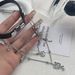 Unisex Cartoon Funny Cat Tassel Leather Collar Female Choker Sweet Cool Hot Girl Stacking Necklace Niche Personality Necklace_ipsvogv.com