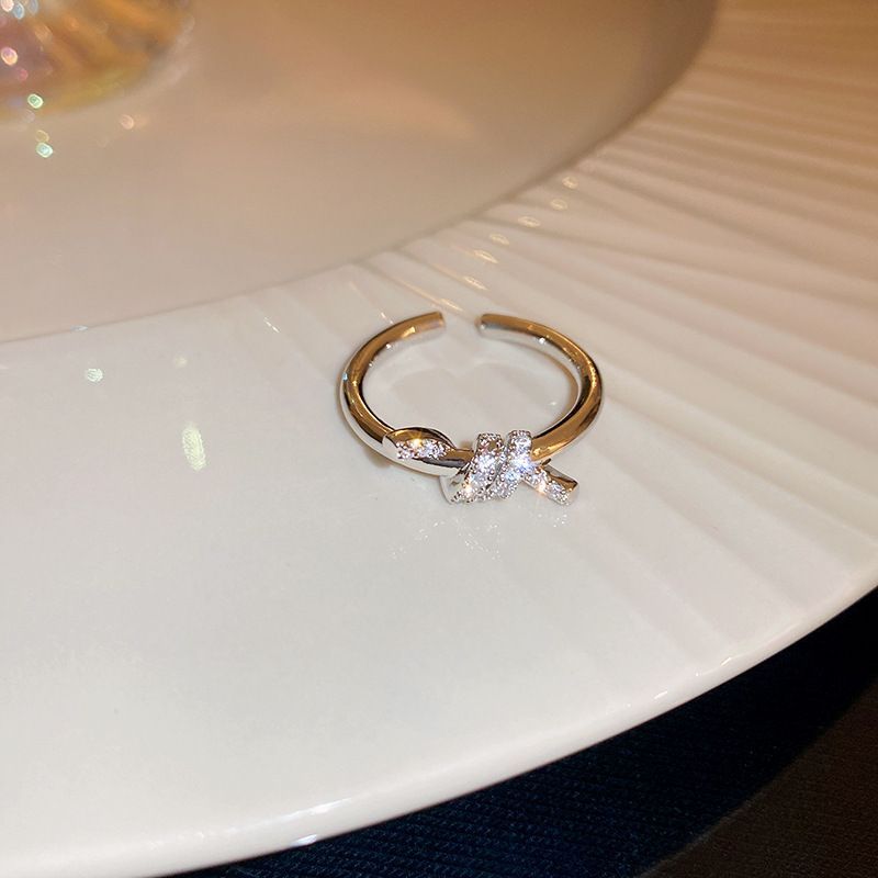 Wrapped Micro Inlaid Zircon For Female Niche, Light Luxury Design, Index Finger Ring, Versatile Temperament, 2025 New_ipsvogv.com