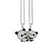 Panda, A Cute Couple, Best Friend Necklace Made Of Stainless Steel BFF, Good Friend, Simple And Creative Laser Engraving_ipsvogv.com