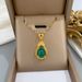 Water 【 】 Drop Sensation Warm Stone Light Luxury Charm Gorgeous Full Diamond Necklace Women's Versatile Clavicle 【 】_ipsvogv.com