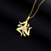 Stainless Steel Italy Sicily City Pendant Necklace Couples Style Family Style Titanium Steel Pendant Accessories_ipsvogv.com