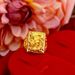 Open Mouth Men's Color Sand Gold Domineering Dragon Horse Ring Copper Jewelry Wealth_ipsvogv.com