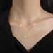 Full Body 【 Titanium Steel 】 Roman Disc Extremely Simple Wind Furnace, Real Gold Necklace For Women Instagram, Internet 【 】 Furnace, Instagram,_ipsvogv.com