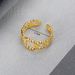 Cuban Chain Open Women's Versatile Cold Wind Titanium Steel Ring_ipsvogv.com