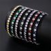 Zircon Bracelet Single Row 4mm Round Full Diamond Tennis Chain Hip Hop Jewelry Niche_ipsvogv.com
