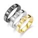New Fashion Titanium Steel Design Sense Personalized Couple Ring Handicraft_ipsvogv.com