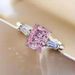 Cao Shi's Live New Fashion Square Pink Diamond Zircon Hands, Sweet And Romantic Bridal Wedding Ring For Women_ipsvogv.com