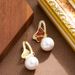 Exquisite Fashionable Diamond Inlaid Zircon Oil Drop Butterfly Pearl Pendant With Feminine Temperament, Simple And_ipsvogv.com