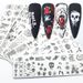 Arte Clavo Halloween Nail Stamping Plates Snowflake Festival Pattern Nail Art Image Plates Stainless Steel Nail Art Plate Stencil_ipsvogv.com