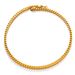 Popular Four Sided Grinding Keel Chain Necklace Hip Hop Personality Square Braided Titanium Steel Men's Necklace_ipsvogv.com